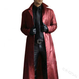 Leather Coat Men Jacket Spring Fall Winter Top Slim Korean Streetwear Gothic Moto Biker Punk Outwear Abrigos Mujer