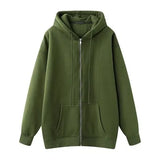 PUWD Oversize Women Thick Warm Hooded Jackets 2020 Winter Fashion Ladies Soft Cotton Long Coats Vintage Girls Chic