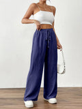 Wish Summer Bursts Of Slacks Loose Pockets Tight Leg Trousers