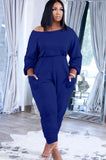 Casual Stacked Jumpsuit with