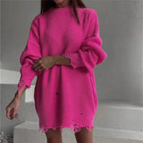 Knitted Sexy Beach Dress In Summer