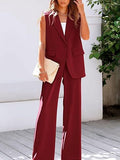 Vest Suit Suit Women's
