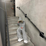 New Solid Zipper Hoodie Hoodie High Street Thair Hat Coat