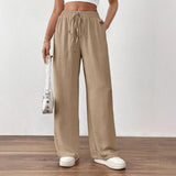 Wish Summer Bursts Of Slacks Loose Pockets Tight Leg Trousers