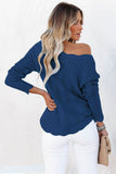 Boat Neck Openwork Tunic