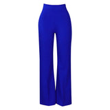Women's 2025 New Fashion Temperament Tongle Casual Large-Legged Trousers African