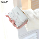 Cartoon Leather Women Purse Pocket Ladies Clutch Wallet Women Short Card Holder Cute Girls Wallet Cartera Mujer Coin