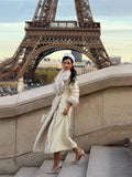 Temperament Famous Autumn And Winter Fashion Long-Terms Of The Big Lady, The Fur Wool Coat Coat Coat