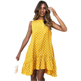 Dress Women 2021 Casual Sleeveless Sundresses Women Elegant Vintage Ladies Red Beach Mini Dresses Vestido De Mujer