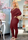 Sweetheart Long Sleeves Knitting