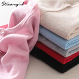 Women's Cashmere Cardigan For Women Long Sleeve Knitted Female Cardigans Short Ladies Cardigans Women's Sweater Autumn