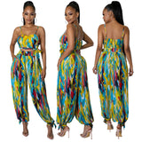 Fashion Sexy Colorful Print Two