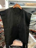 2023 new Autumn fashion women clothes round neck sleeves knits vest turn-down collar ruffles single breasted dress