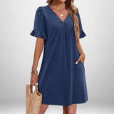 Women's New Bumpy Long-Sleeved Dress INS Casually Loose Spring