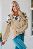 Print Quarter Button Waffle Knit