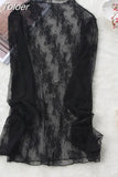 New Transparent Korean Loose Women Lace Blouse 3 Colors Female Bottoming Blouses Plus Size Cheaper