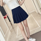 Toloer Skirt Spring And Summer Female 2024 New Student Korean Version Short Style Slim Skirt High Waist Short Skirt Female Student Skirt Female-Outfit
