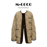 Atmosphere Is Thin Wear With Striped Slanted Shoulder Slim Short-Sleeved T-Shirt Lattice Spliced Design Sense Loose Pants