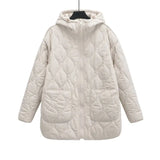 Autumn New Women's Loose Cotton Clothes Long Jacket