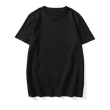 Summer New Men Solid T-Shirt Tops Fashion Brand Men O-Neck Short Sleeve Tee Shirt Slim Base Casual T Shirts