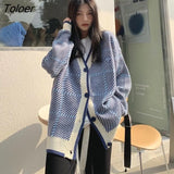 Cardigan Women Knitwear Elegant Stylish Ulzzang Baggy Long Sleeve Vintage Fashion Mujer Ropa Кардиган Женский