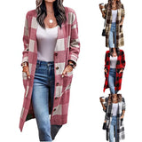 Coat Women Winter 2023 New Long Wool Coat High Quality Luxury Slim Fit Jacket Single Breasted Top Female Women's