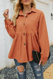 Longline Peplum Shirt