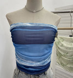 Shooting Running Volume With Chest Pad Holiday Brat Folding Outer Vest Wrapping Sleeveless Top