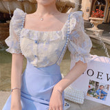 Sleeve Evening Party Midi Dress Women 2021 Summer Korean Style 2 Piece Set Fashion Suits Elegant Vintage Lace Dress