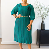 With Belt Women's New Fashion V-Neck Sexy Open Fork Dress Dress Dress