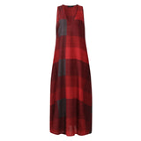 Printed Maxi Dress ZANZEA 2022 Women's Sundress Casual Summer Long Vestido Female V Neck Party Robe Femme Linen Dress