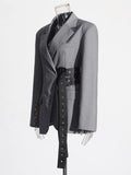 Suit 2025 Autumn New Commuter Wind Collar Long-Sleeved Casual Suit Jacket