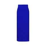 Women's Dress 2025 New Fashion Temperament Tongle Solid Color High Waist Long Skirt African Long