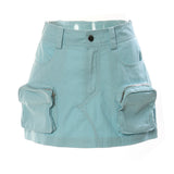 New Locomotive Three-Dimensional Pocket Personality Skirt Short Skirt 5 Color Optional