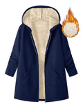 And Long-Term Hooded Jacket In Autumn And Winter