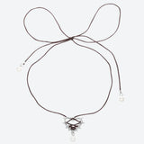 Coquette Barbed Heart Bow Tie