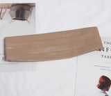 Multicolor Black Red Pu Leather Elastic Wide Belt Personality Women New Fashion Tide All-match Spring 2023