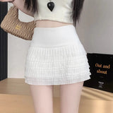 Acetic Acid Solid Silk Silk Slipping Fascination Leisure Broad Leg Trousers 2025 Summer New High-Waisted