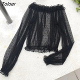 Women Design Blusas Sweet See-through Lolita New Thin Korean Fashion Summer 2021 Hollow Out Slim Harajuku Teens Pure