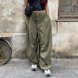 Print Streetwear Joggers Parachute Cargos Casual Loose Y2K Baggy Sweatpants Harajuku Chic Fashion