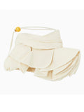 Fashion Women Skirt High Waist Irregular Raw Edge Slim Sexy Asymmetric Pleated Mini Layered Skirts Summer 2023 New