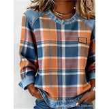 2025 3D Printed Long-Sleeved Shirt Lady's New Loose-Fitting High-End Feel