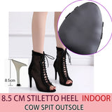 Fashion Salsa Jazz Tango Outdoor Indoor Social Latin Dance Shoes for Dancing Women Teachers High Heels Ballroom