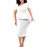 Summer Sexy Slant High Waist-Lestier Grand African Pencil