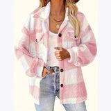 Women's Clothing 2025 Autumn And Winter New Ribs Pit Strip V-Neck Button Long-Sleeved Coat
