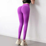 Women's Leggings Gym Sports Tights Sexy Yoga Pants High Waist Push Up Fitness Pants Workout Seamless Female Leggings