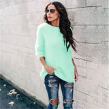 2025 New Fast Selling Burst Knitted Shirt Splicing Tset-Head Sweater