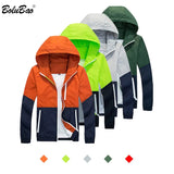 Fashion Brand Mens Jacket Autumn Men Casual Stand Jackets Windbreaker Coats Male Fashion Jackets Outerwear