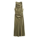 New Silk-Shythm-Suffless Dress
