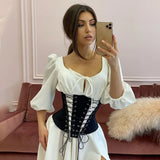 2022Corset Wide Slimming Body Belts For Women Elastic High Waist Belts Cinto Sobretudo Feminin Ceinture Femme